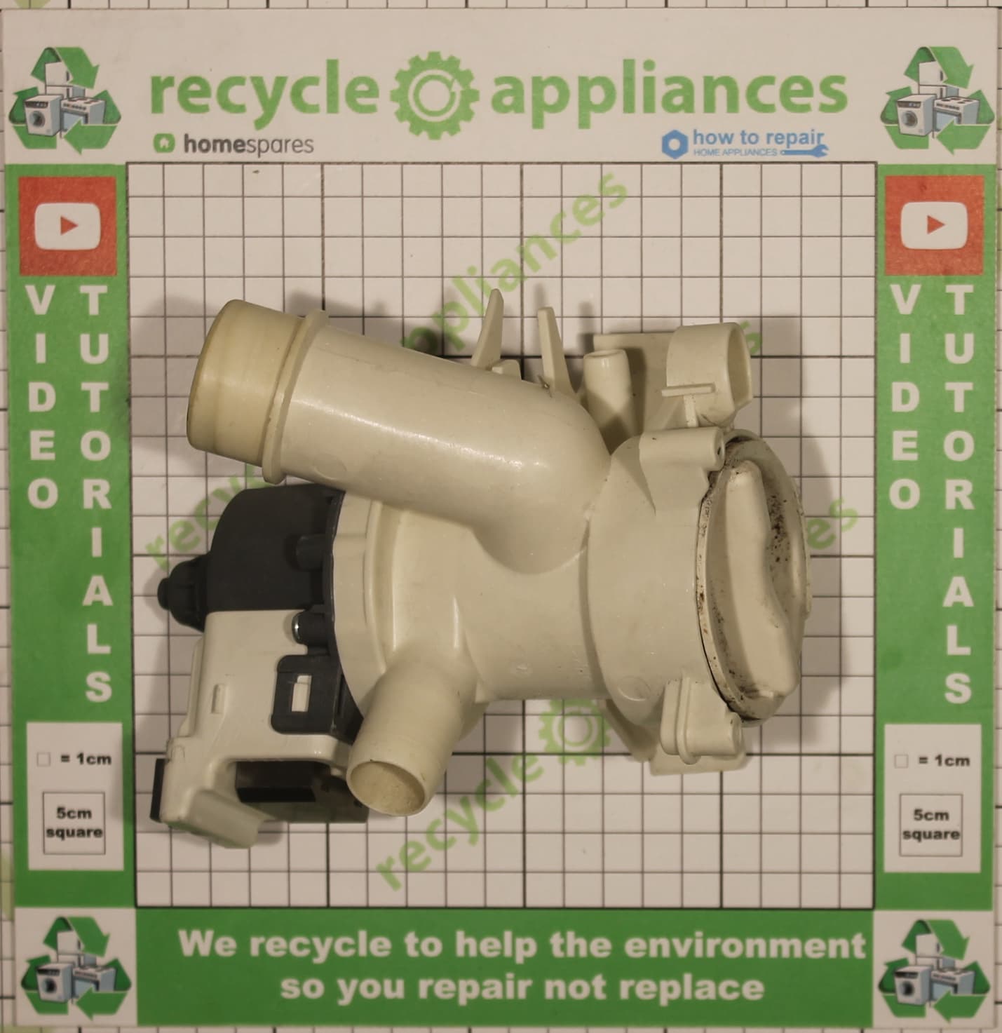 Washing Machine Drain Pump Assembly 43014233 Askoll Mod M323.1