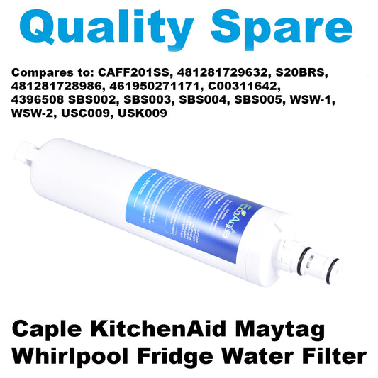 Caple KitchenAid Maytag Whirlpool Fridge Water Filter