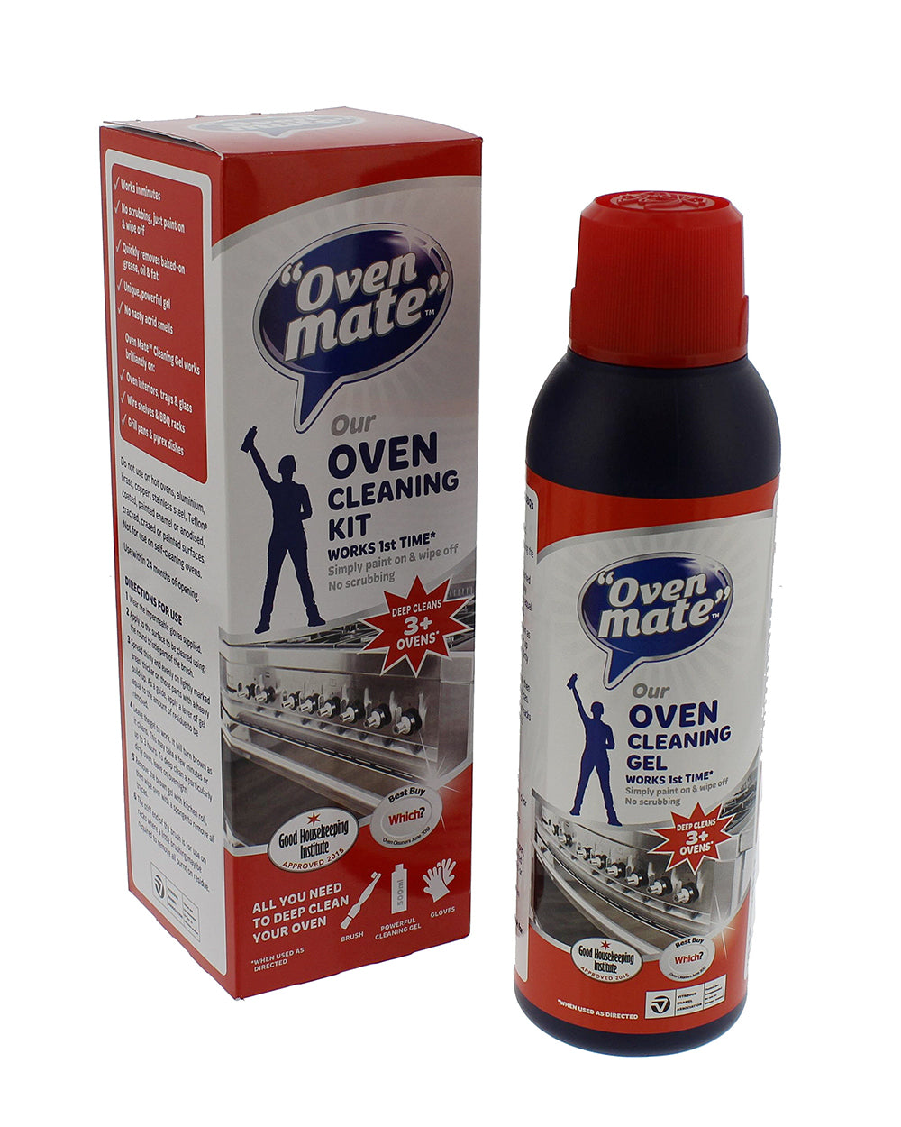 Oven Mate Oven Cleaning Gel 500ml Just For Racks Kit