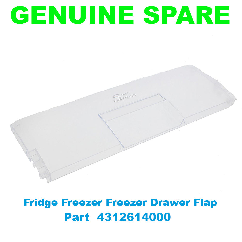 Flavel Fridge Freezer Fast Freeze Drawer Front Cover – How-To-Repair