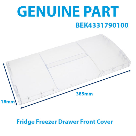 Beko New World Smeg Fridge Freezer Drawer Front Cover