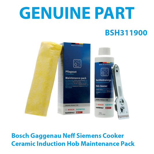 Bosch Gaggenau Neff Siemens Cooker Ceramic Induction Hob Maintenance Pack