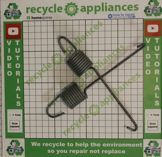 Hotpoint Washing Machine Drum Suspension Spring C00145754 x2