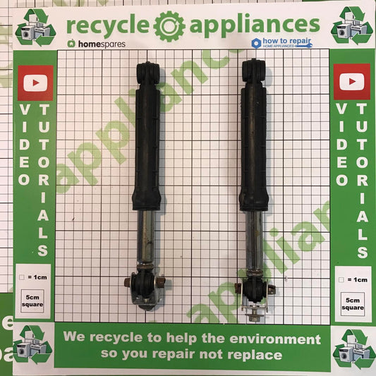 Bauknecht Hotpoint Indesit Whirlpool Washing Machine Suspension Legs Shock Absorber Damper Kit C00309597