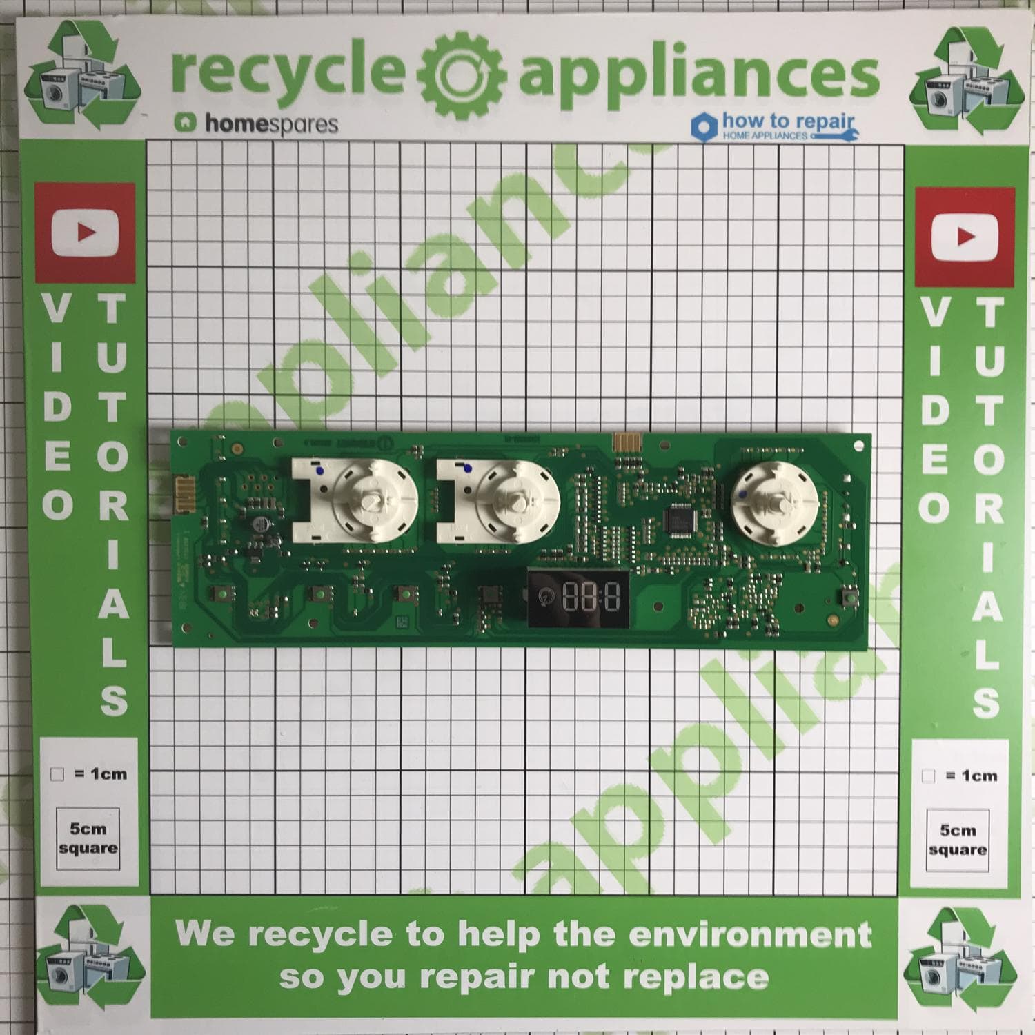 Washing Machine Control Display PCB C00345611  All our recycled appliance parts come from machines that were deemed uneconomical to repair, but we've given these components a new lease on life. Embrace eco-friendly solutions while enjoying high-quality, cost-effective replacements for your appliances. Join us in reducing waste and making a greener choice for your repairs.