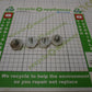 Washing Machine Washer Dryer Foot Feet C00533677 x 1