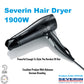Severin HT0140 Hair Dryer 1900W