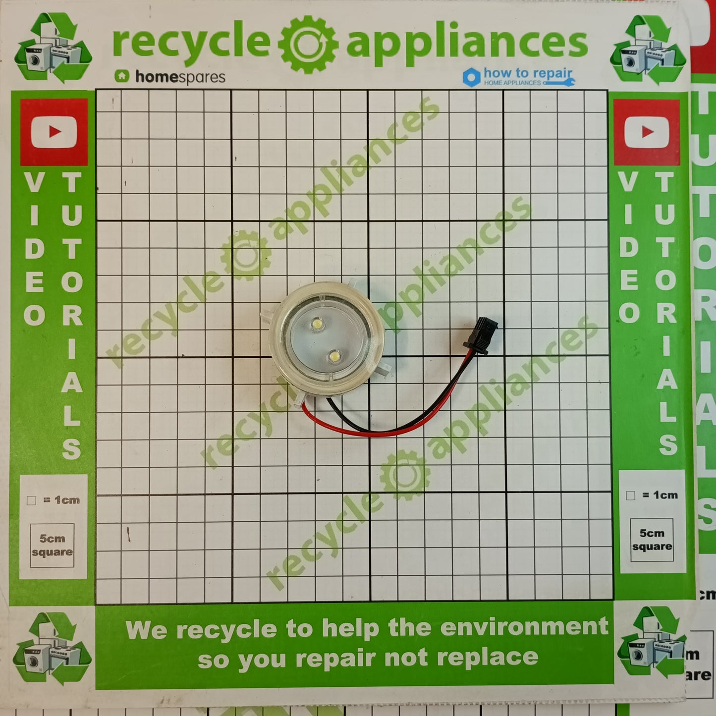 Dishwasher internal LED light SJL 160514
