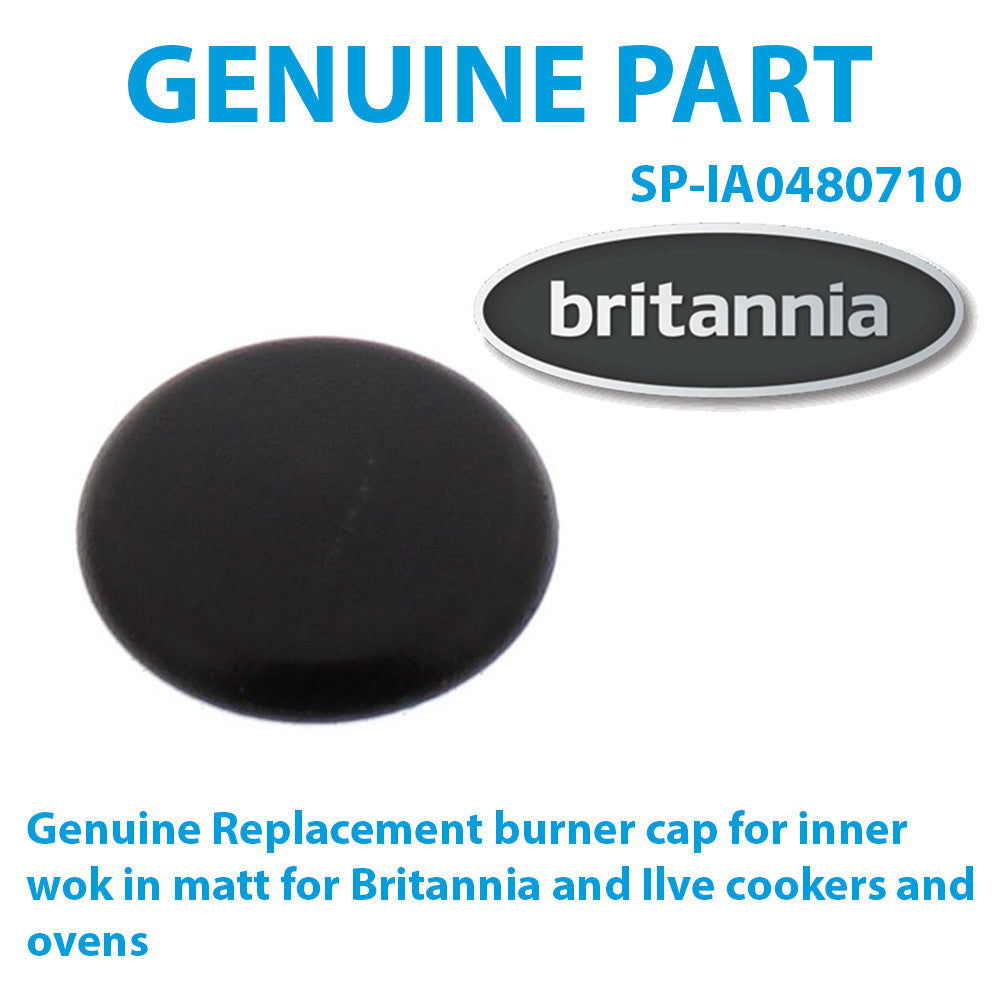 Britannia Ilve Cooker Hob Inner Small Wok Burner Cap